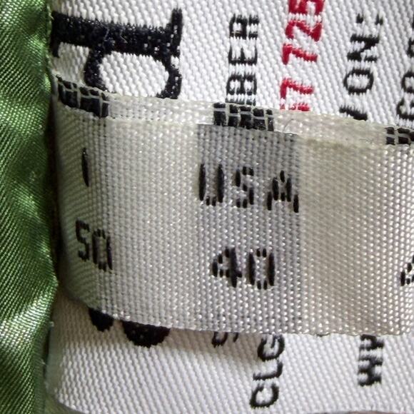 ADD Men 40 Green Duck Down Hooded Puffer Jacket Zip Snap Front Long Sleeve Warm - Picture 5 of 15